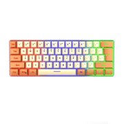 Keyboard Gaming Mechanical Mechanical Keyboard Wired Compact PC Keyboard Mechanical Gaming Keyboard 61 Keys For Computer/Laptop