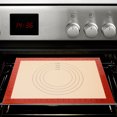 thumbnail image 5 of OULII Tapis de Cuisson Réutilisable en Silicone Antiadhésif Tapis de Four de Cuisine Feuille de Cuisson Alimentaire Kaki, 5 of 5