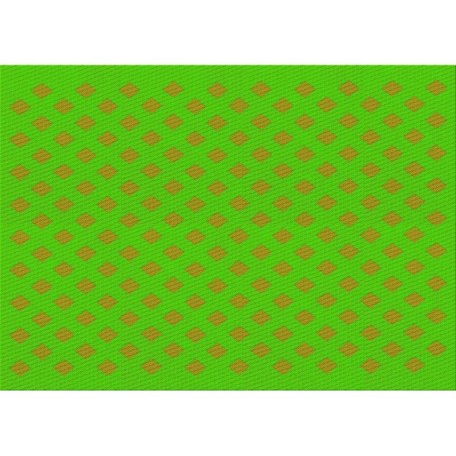 Ahgly Company Tapis Rectangulaire Lavable en Machine Intérieur Transitionnel Vert Lime, 5 Pieds x 7 Pieds