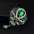 thumbnail image 1 of Heliisoer European And American Luxury Banquet Jewelry Drop Brooch, 1 of 2