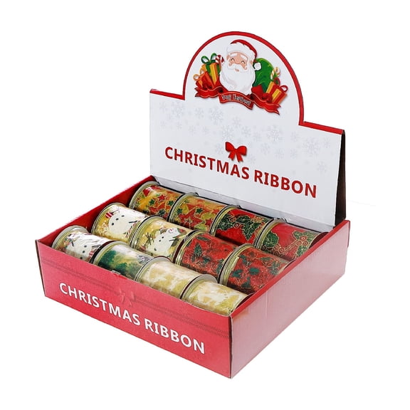 Rubans Assortis (2,5" X 3 Y) (12/Paquet) - Lot De 12