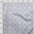 thumbnail image 3 of oneOone Polyester Spandex White Fabric Baroque Sewing Material Print Fabric By The Yard 56 Inch Wide, 3 of 4
