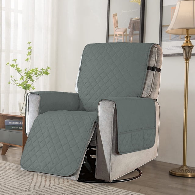 Sofa Cover for Recliner Stretch Slipcover with Printed Design Washable Armchair Protector Fits Recliner Chair Slipcovers for Sofa and Armchair Furniture Protector