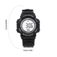 thumbnail image 3 of Children's Luminous Water Proof Watch Student Dial Electronic Watch Boys And Girls Multifunctional Watch, 3 of 6