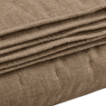 thumbnail image 2 of Bouclair Taupe Quin Collection - 3-Piece Coverlet Set King, 2 of 6
