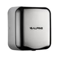 thumbnail image 2 of Alpine Industries Hemlock Chrome Stainless Steel Automatic High Speed Commercial Electric Hand Dryer with Wall Guard, 2 of 9