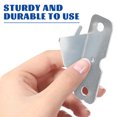thumbnail image 4 of 2 Sets Curtain Rod Bracket Curtain Hardware Brackets Wall Single Curtain Rod Bracket, 4 of 6