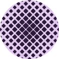 thumbnail image 1 of Ahgly Tapis Rond Lavable en Machine Intérieur Transitionnel Fleur Rose, 5 Pieds Rond, 1 of 7