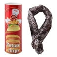 thumbnail image 1 of EGNMCR Potato Chips Snake Prank Potato Chip Snake Can Snake In A Potato Chip Can Prank Potato Chip Cans Scary Trick Jump Spring Snake Toy Novelty Funny prop, 1 of 1