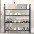 thumbnail image 4 of RKSTN shoe rack Shoe Rack- Shoe Rack Storage Organizer With 4 Tiers Metal Shelves For Bedroom- Closet-Entry- Dorm Room, 4 of 5