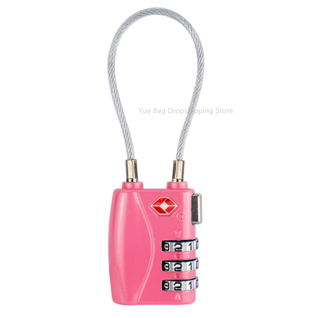 1PC TSA Customs Colorful Code Lock For Travel Luggage Password Changeable Lock Contrast Color Design Padlock Cabinet Locker 2# F