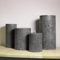 thumbnail image 5 of Hometrends 4" Dark Amber & Peony Scented Pillar Candle, 5 of 5