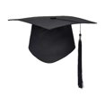 thumbnail image 1 of KAKOWELY Bachelor Graduation Hat with Loop Tassel Student Square College Academic Dress Accessory,9.06"X9.06"X0.2", 1 of 4