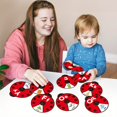thumbnail image 4 of Coogam Jouet Interactif d'Apprentissage de l'Alphabet pour la Rentrée Scolaire, Jeu Tournant de Lettres et Chiffres ABC, Cartes Coccinelle à Motif d'Animaux avec Mots de Vue, Jouet Éducatif Montessori Cadeau pour Bébé de 3 4 5 Ans Tout-Petit, 4 of 5