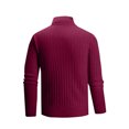 thumbnail image 4 of fatyb Chandail pour Hommes à Col Roulé Décontracté Tricoté Extensible à Manches Longues Hauts Chauds d'Automne Hiver pour Hommes, 4 of 5