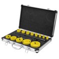 thumbnail image 1 of Metal Hole Cutter, Yellow High Efficiency Hole Opener, Stable Reliable Plastic Cutting Wood For Metal, 1 of 8