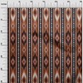 thumbnail image 2 of oneOone Coton Rayé & Tissu Imprimé Géométrique Ikat 1 Yard 56 Inch Wide, 2 of 4