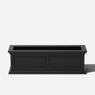 Veradek Brixton Window Box 36" Planter Black