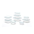 thumbnail image 1 of Glasslock Oven and Microwave Safe Glass Food Storage Containers 18 Piece Set, 1 of 6