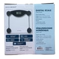 thumbnail image 4 of Accuweight Digital Scale, 400 lb (180 kg) Capacity, Clear Tempered Glass, 4 of 4
