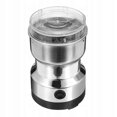 thumbnail image 1 of Broyeur Électrique Robuste en Acier Inoxydable pour Moudre Café Noix Argent/gris, 1 of 5