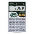 thumbnail image 1 of Calculatrice de bureau Sharp EL344R pour conversion métrique pour le primaire, secondaire et cégep, écran 10 chiffres, 44 conversions métriques, double alimentation solaire et pile, mémoire à 3 touche, 1 of 7