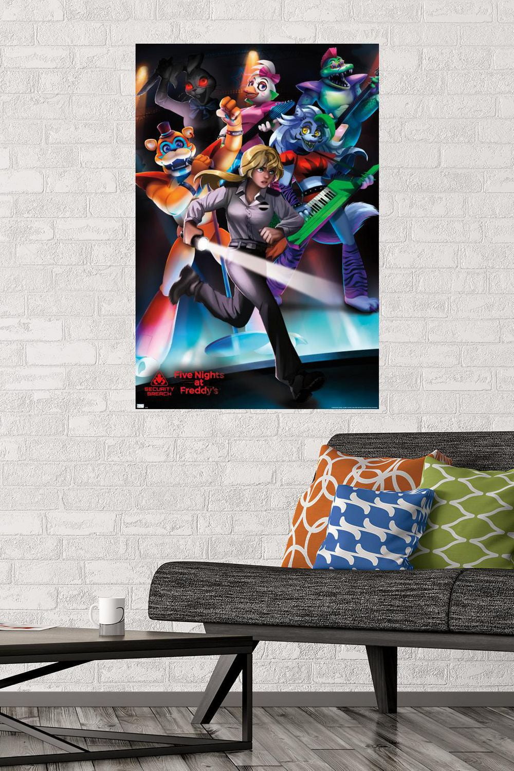 Five Nights at Freddy's: Security Breach - Group Wall Poster