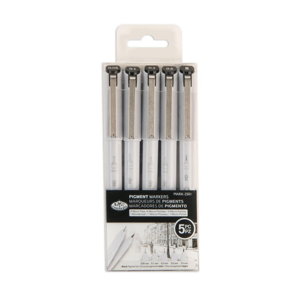 Royal & Langnickel - 5pc Graphic Illustration Artist Markers