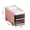 thumbnail image 2 of EGNMCR Office Storage & Organization Desk Storage Box, Desktop Drawer For Office ,Bathroom Counter ,Dresser And Home Sundries Storage,Vanity Organizer, Cosmetic Storage ,Craft Storage Storage Bins, 2 of 5