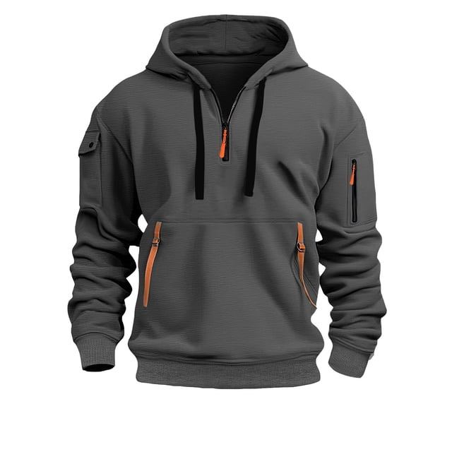 Kcodviy Chandails à Capuchon Simples pour Hommes de Printemps et d'Automne Chandail à Capuchon à Manches Longues Chandail à Capuchon Squelette pour Hommes Chandail à Capuchon Décontracté Unique pour l'Extérieur Chandail à Capuchon des Rams Couleur Unie Chandails à Capuchon Mignons à Manches Longues Chandail à Capuchon