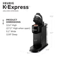 thumbnail image 4 of Keurig K-Express Black Single Serve K-Cup Pod Coffee Maker, 4 of 6