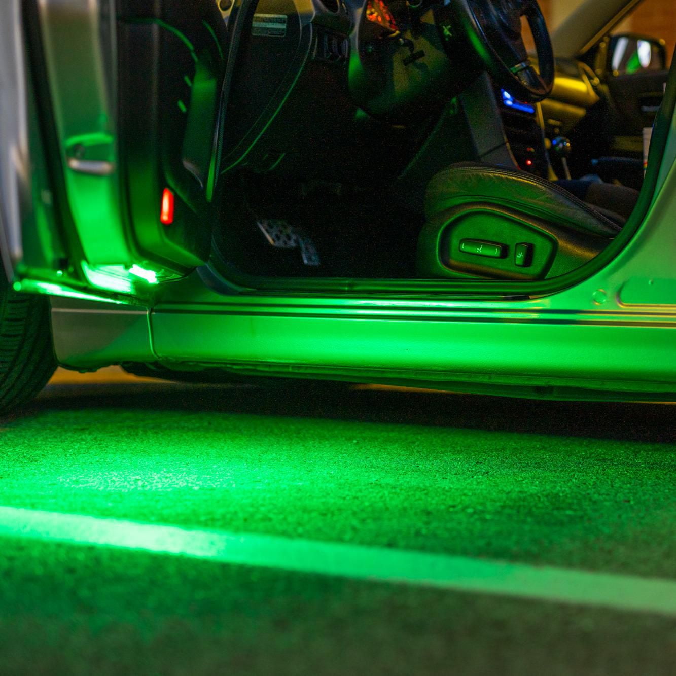 Trousse de base de bandes lumineuses à DEL Max d’Alpena pour l’intérieur et l’extérieur – Rouge
