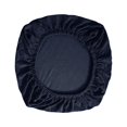 thumbnail image 3 of Elastic Computer Chair Slipcovers ,Stretchable Universal Comfort Rotating Chair Dark Blue, 3 of 9