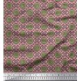 thumbnail image 1 of Soimoi Rayon Crepe Fabric Geometric & Mandala Kaleidoscope Decor Fabric Printed Yard 46 Inch Wide, 1 of 3