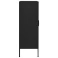 thumbnail image 3 of vidaXL Armoire de Rangement Noire 80x35x101,5 cm Acier, 3 of 5