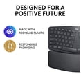 thumbnail image 4 of Logitech ERGO K860 Wireless Ergonomic Keyboard - Graphite, 4 of 13