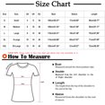 thumbnail image 3 of LSLJS Hauts à Manches Courtes à Col en V pour Femmes, Uniforme de Travail Imprimé avec Poche, Blouse, Hauts, Sarraus pour Femmes Grande Taille, 3 of 4