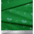 thumbnail image 2 of Soimoi Rayon Fabric Dot & Floral Artistic Decor Fabric Printed Yard 42 Inch Wide, 2 of 5
