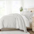 thumbnail image 2 of Simply Soft Premium Vine Trellis 3 Piece Duvet Cover Set, King, Gray, 2 of 4