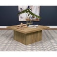 thumbnail image 4 of Coaster Home Furnishings Zetta Table Basse Carrée de 35 Pouces Mobilier de Salon, 4 of 6