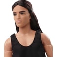 thumbnail image 3 of Barbie Signature Looks Ken Collector Doll - Black Tank Top & Metallic Pants, 3 of 6