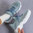 thumbnail image 3 of Dakaela Chaussures de Marche pour Femmes à Enfiler Espadrilles de Course Tennis 2025 Mode Décontractée Chaussures pour Femmes Bleu 10, 3 of 8