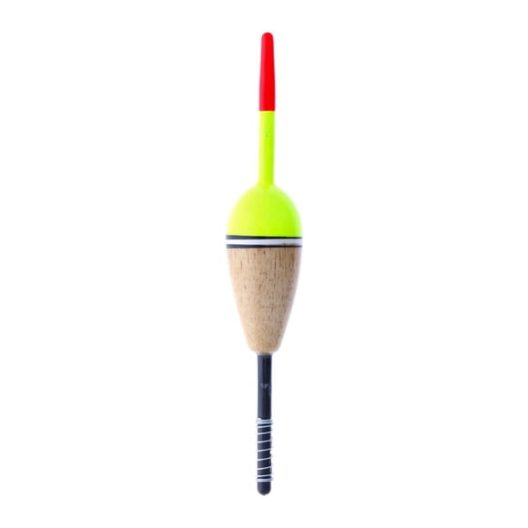 Eagle Claw Q07080-006 Balsa Style Oval Spring Fixed Float, 1" x 6" Stem, 2Pk