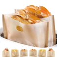 thumbnail image 1 of Non Stick Toaster Bags Reusable and Heat Resistant Easy to Clean,Perfect for Grilled Cheese Sandwiches (4), 1 of 6