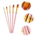 thumbnail image 2 of Miangastore Gouache Painting Brushes Paint Brushes Pink 10Pcs, 2 of 8