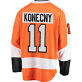 thumbnail image 2 of Travis Konecny Philadelphia Flyers NHL Fanatics Breakaway Home Jersey, Large, 2 of 3