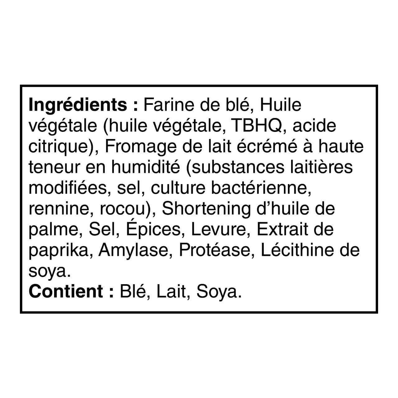 Cheez It Sachets de Craquelins Originaux 10x28g