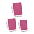 thumbnail image 3 of Big Sale! Rectangular Tray Set, Large, Medium, Small Household Plates for Tea Cups, Dinner Plates, Snack Plates, Multi-Use Serving Platters for Kitchen and Home, 3 of 6
