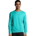 thumbnail image 1 of Hanes Mens Big ComfortWash Garment Dyed Fleece Sweatshirt, L, Mint, 1 of 1