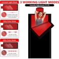 thumbnail image 2 of New Red Light Therapy Mat Full Body 84.6'' x 33.5'' 2680pcs LED Beads 660nm&850nm Red Light Therapy Device, Large Infrared Light Therapy Mat Sleeping Bag, Full Body Coverage, for Pain Relief, Energy, 2 of 7
